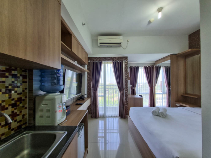 Bedroom 4, Modern Look Studio at Taman Melati Sinduadi Apartment By Travelio, Sleman