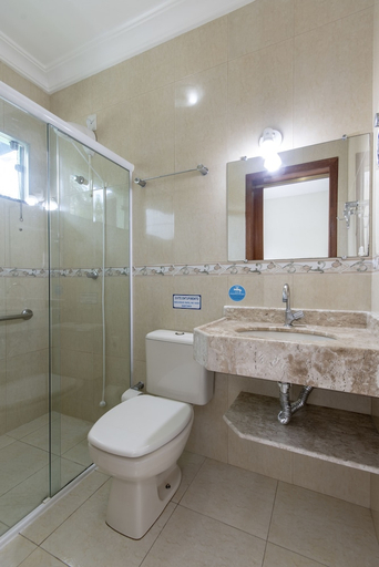 Bathroom 2, Hotel Cores do Mar, Bombinhas