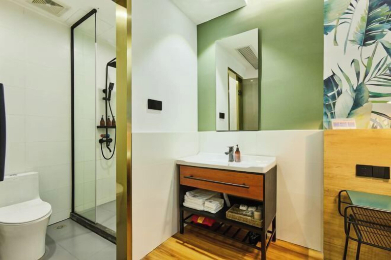 Bathroom 4, Leaf Time Art Hotel, Hangzhou