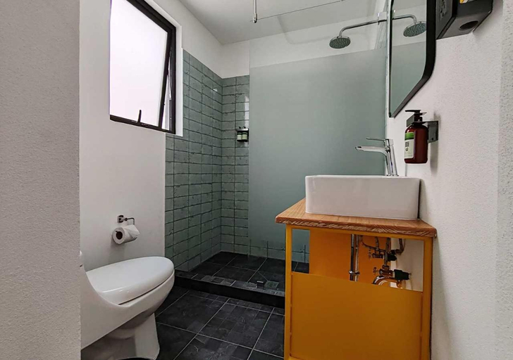 Bathroom 3, Hotel Escala Colonia Roma, Mexico City