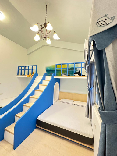 Bedroom 2, 伊甸園民宿 溜滑梯房&寵物友善房, Yilan