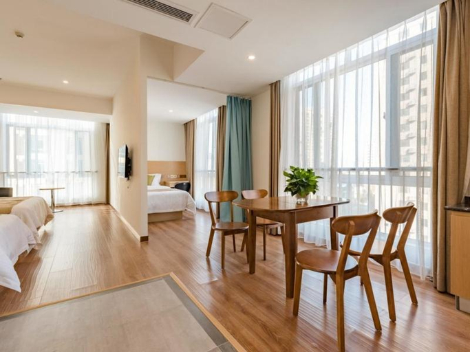 Bedroom 2, GreenTree Inn Tai'an High Speed Railway Station Lingshan Street, Tai'an