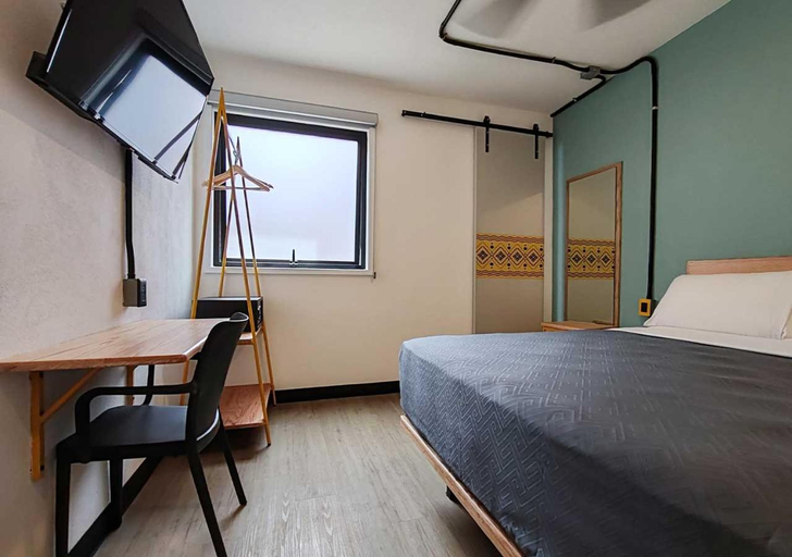 Bedroom 2, Hotel Escala Colonia Roma, Mexico City