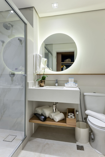 Bathroom 3, Hampton by Hilton Guarulhos Airport, Guarulhos