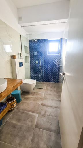 Shower 2, The "Perfect Beach House" Villa, South Aegean