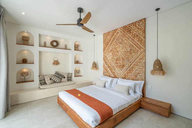 Bedroom 3, Villa Unna - Brand New Modern 6BR Mediterranean Villa in Umalas, Badung
