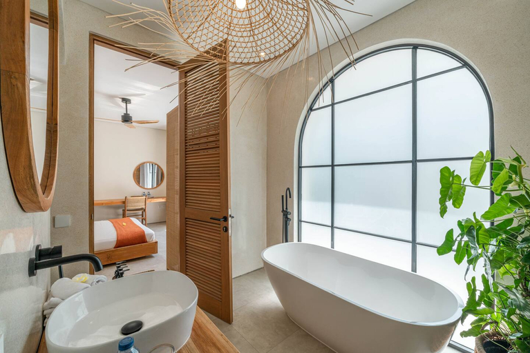 Bathroom 5, Villa Unna - Brand New Modern 6BR Mediterranean Villa in Umalas, Badung