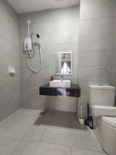 Bathroom, Skytree A0802-(1) Netflix Aeon ByStay, Johor Bahru