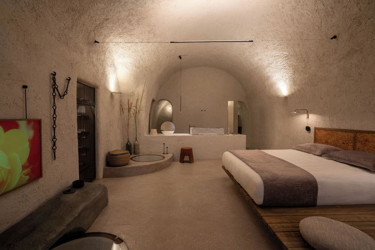 Bedroom 3, Kanava Cave Winery Villa, South Aegean