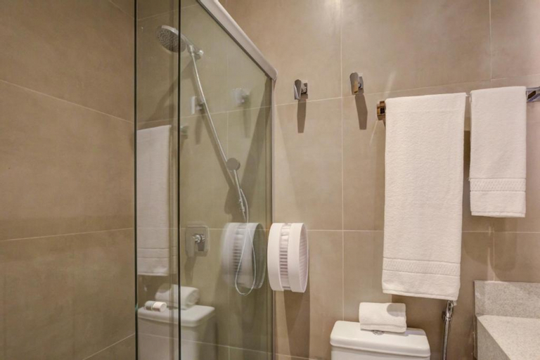 Bathroom 3, Fast Sleep Suites by Slaviero Hoteis - Aeroporto, Guarulhos