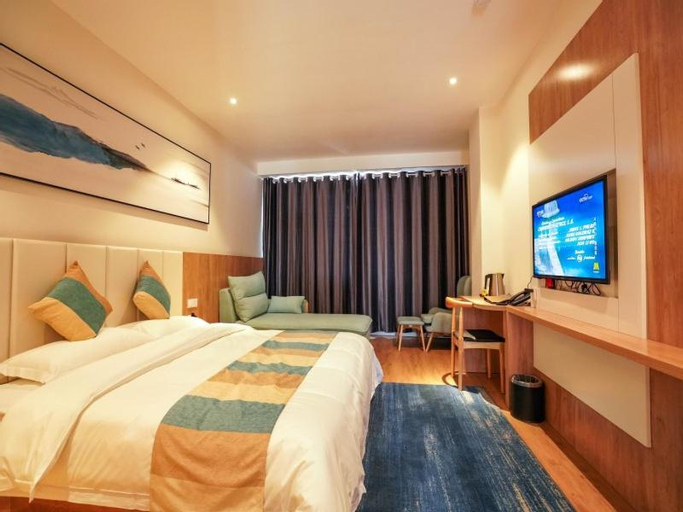 Bedroom 1, VX Hotel Zibo Zhangdian District Jinjing Avenue, Zibo