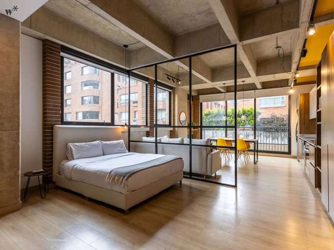 Room 2, w Radiant Loft in Parque 93, Santafé de Bogotá