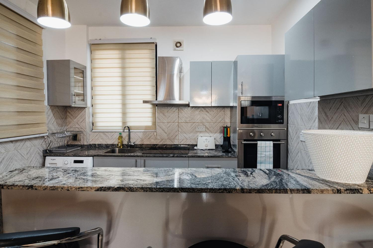 Kitchen 3, Cozy Apartments at East Airport, Accra
