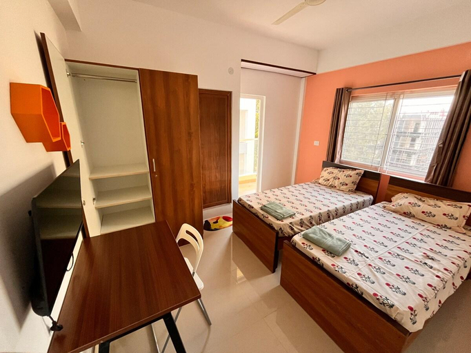 Bedroom, Hues Stay Luxury Rooms, Bangalore