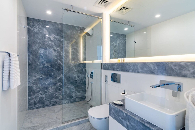 Bathroom, Silkhaus Stylish Modern Pad Gym Pool Access, Dubai