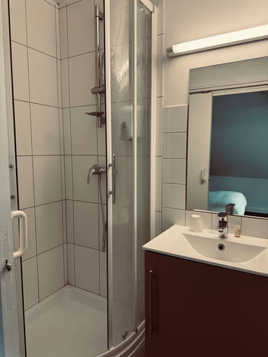 Bathroom 3, Logis Hotel Eben, Corrèze