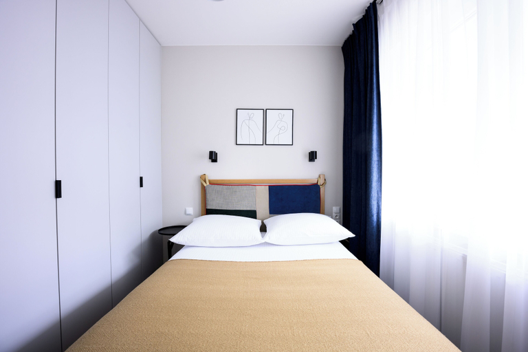 Bedroom 3, Native Apartments Barska 69, Kraków City
