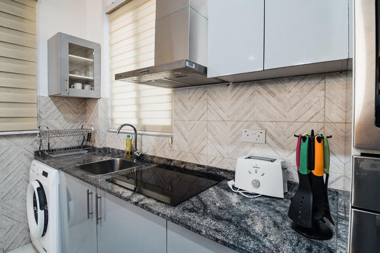 Kitchen 5, Cozy Apartments at East Airport, Accra