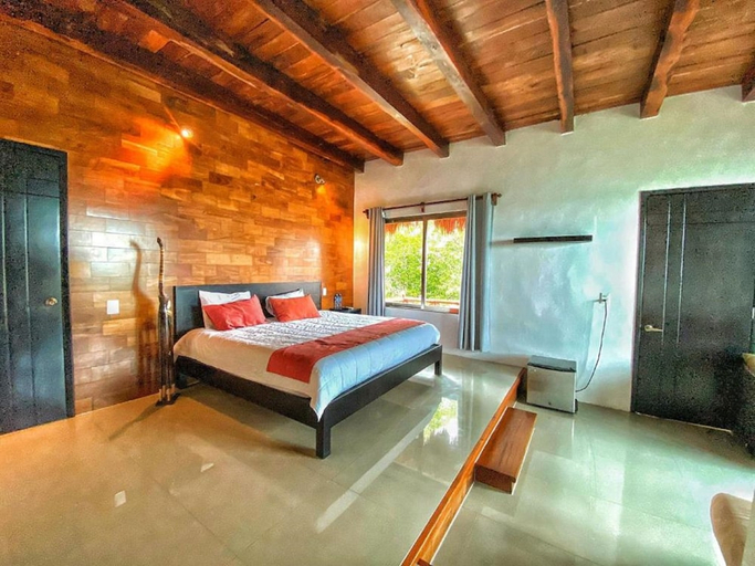 Bedroom 2, Zelune Luxury Lagoon Resort Bacalar Only Adults, Othón P. Blanco