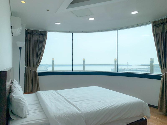 Bedroom, Busan GB Golden Bay Pension, Gijang