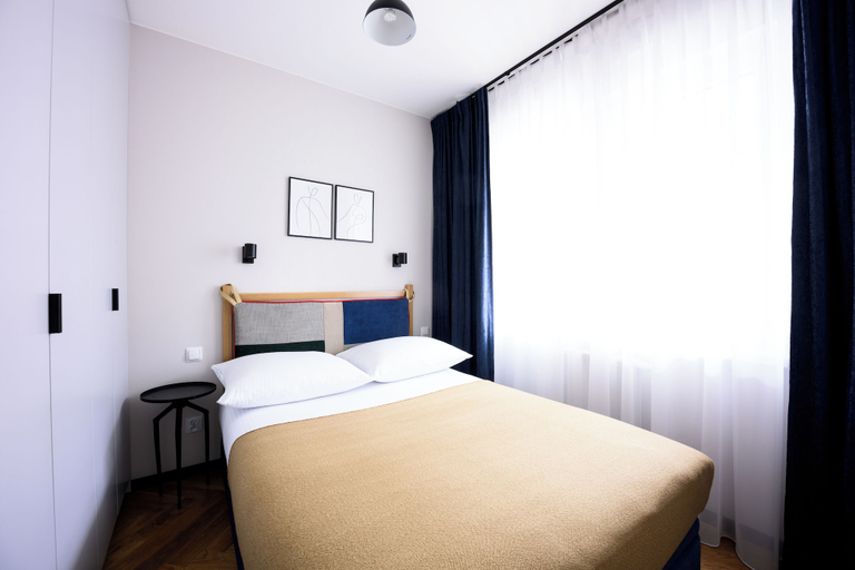 Bedroom 4, Native Apartments Barska 69, Kraków City