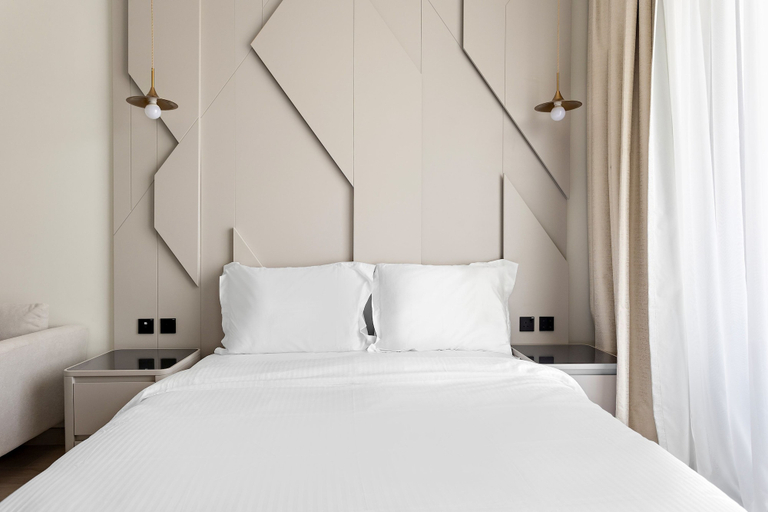 Bedroom 4, Cosy Studio Apartment With Pool gym Game Room, Dubai