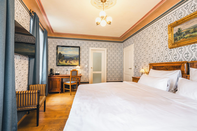 Bedroom 3, Hotel Latrán, Český Krumlov