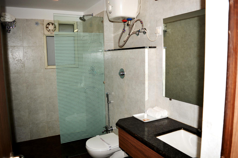 Bathroom, Hotel krrish, Patna