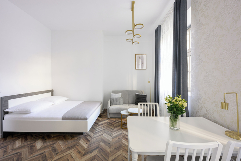 Bedroom 3, Native Apartments Smoleńsk 33, Kraków City