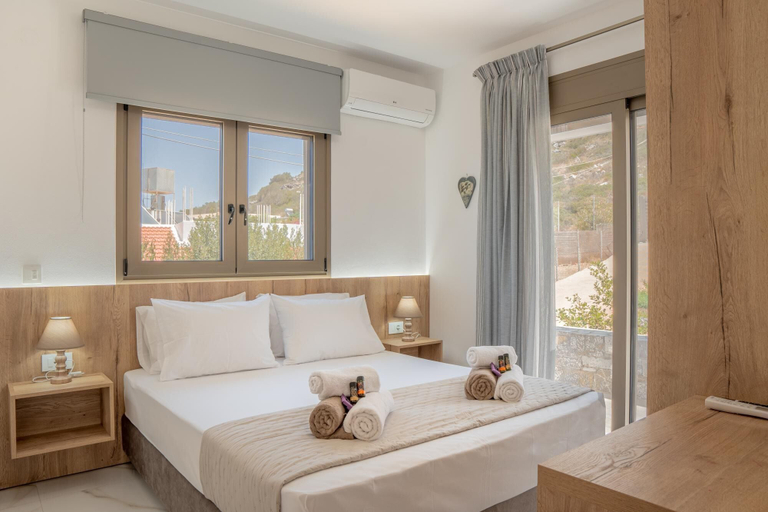 Bedroom 3, Villa Leandros With Pool & bbq, Crete