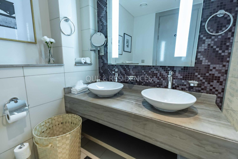 Bathroom, Quill Residence at Paramount Towers 3 BR Creek View, Dubai
