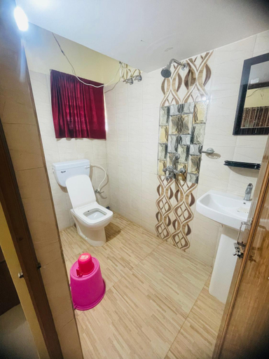 Bathroom, KHOLA HAWA GUEST HOUSE, Birbhum