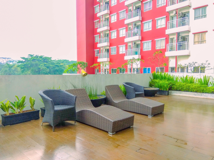 Exterior & Views 5, Modern Look Studio at Taman Melati Margonda Apartment By Travelio, Depok