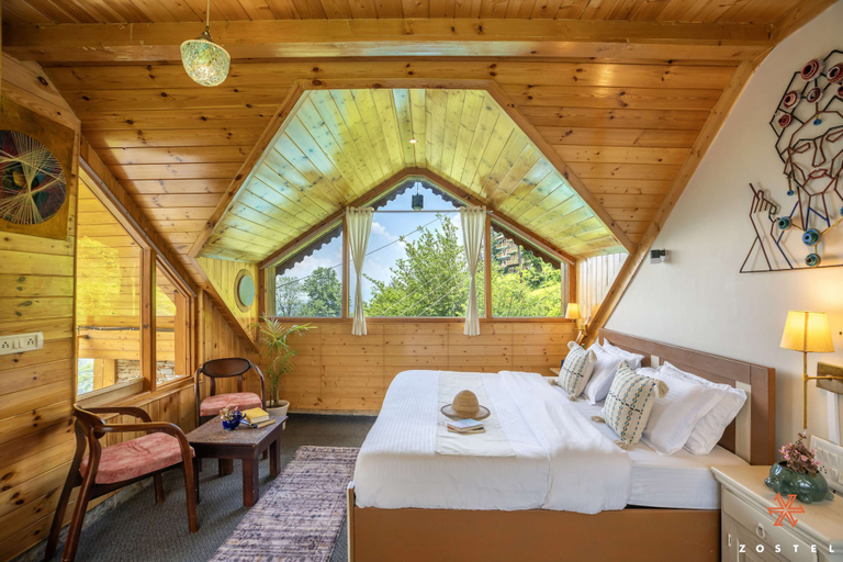Bedroom 4, Zostel Shoja - Jibhi, Kullu