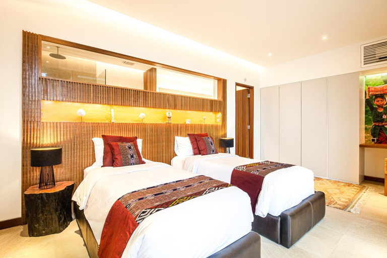 Bedroom 2, Stunning 6 Br Villa With Breathtaking Scenery, Badung