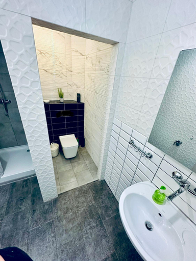 Bathroom 3, SUNRISE Apartamenty, Środa Wielkopolska