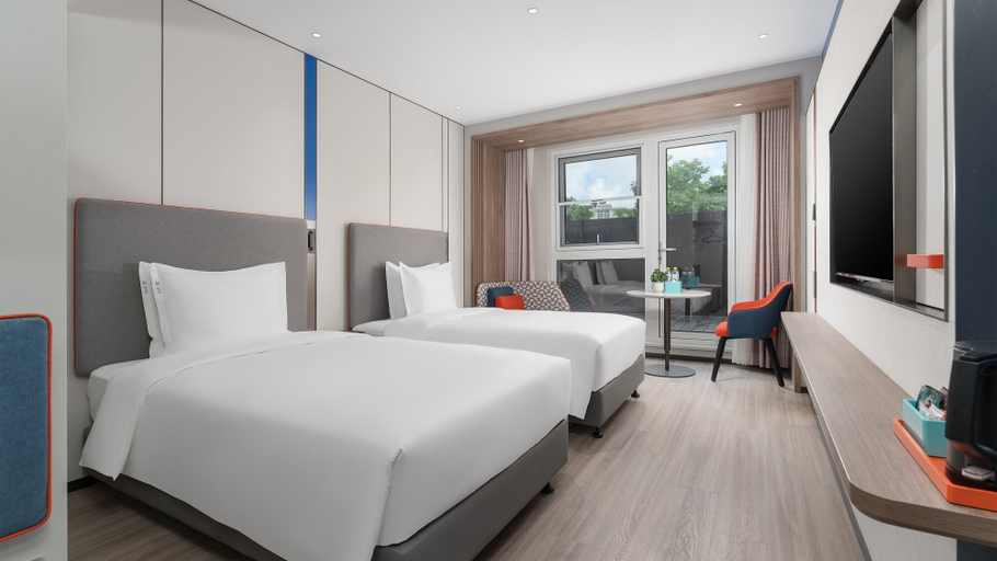 Bedroom 2, Holiday Inn Express QINGDAO SHIBEI, Qingdao