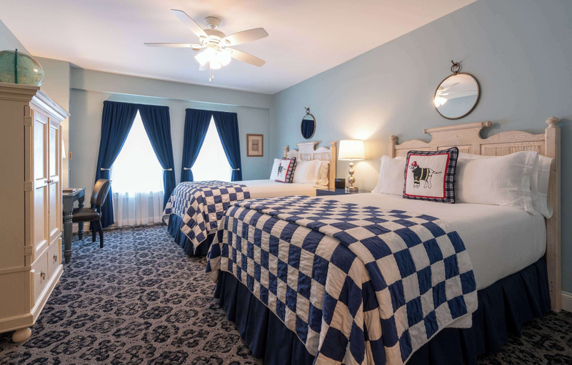 Bedroom 3, The Kendall Hotel at the Engine 7 Firehouse, Cambridge