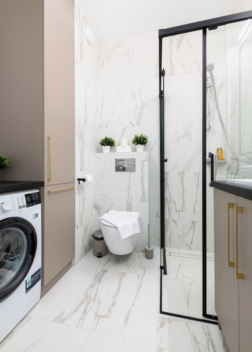 Bathroom, RentPlanet - Apartament Grzybowska, Warsaw