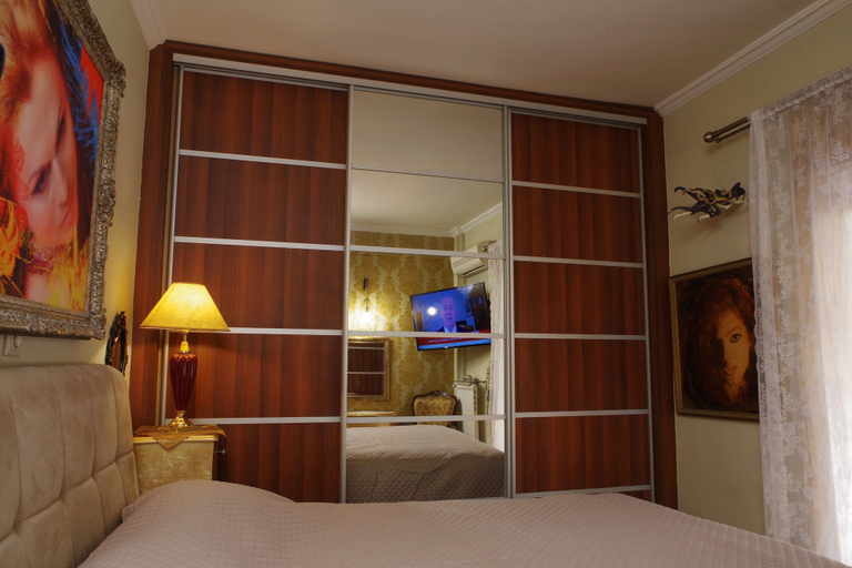 Bedroom 4, Violeta s Seaview Apartment in Piraeus, Attica