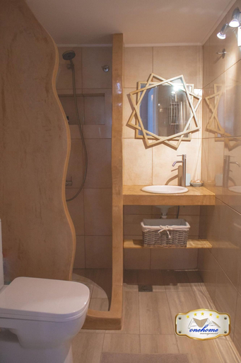 Bathroom, Joy s Harbor in Messini, Peloponnese