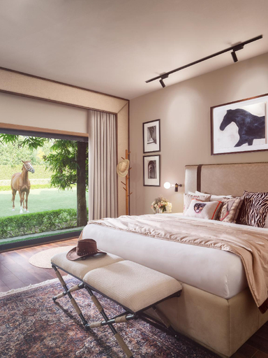 Bedroom 2, Modi Estate , Meerut - AM Hotel Kollection, Meerut