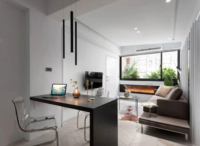 Living area 5, Apartments equipped with everything, Taipei City