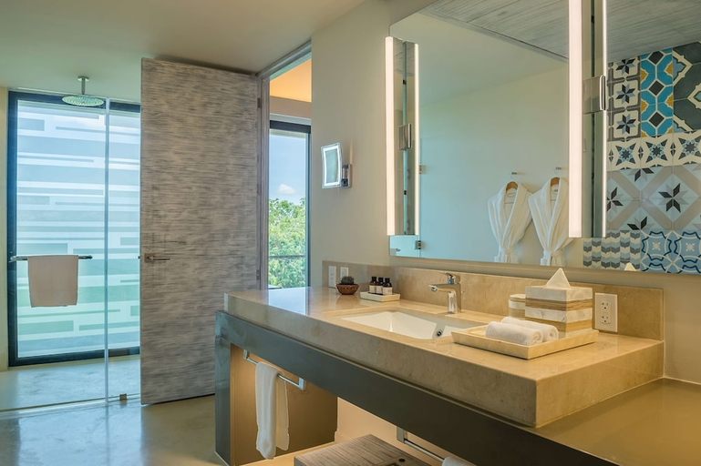 Bathroom, Andaz Mayakoba Resort Riviera Maya - a concept by Hyatt, Cozumel