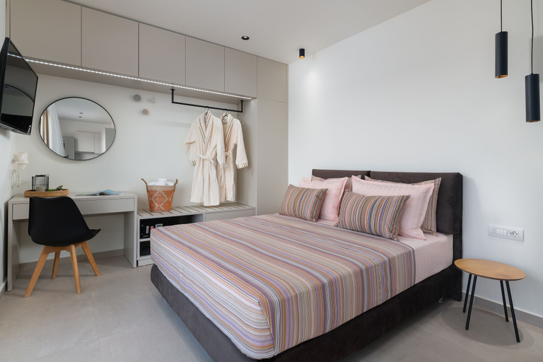 Bedroom 2, Kyra Beachfront House in Theologos Rhodes, South Aegean