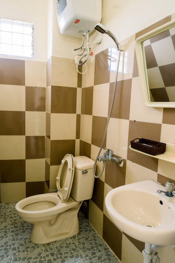 Bathroom 5, Smiley Backpackers Hostel, Đà Lạt