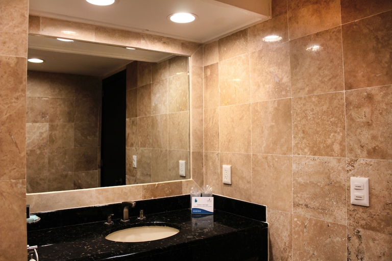 Bathroom 3, Hotel Delfin Vista Pier Beach Front, Puerto Vallarta