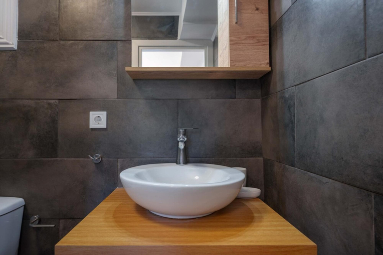 Bathroom, Villa Spirida at Drakopoulata, Ionian Islands