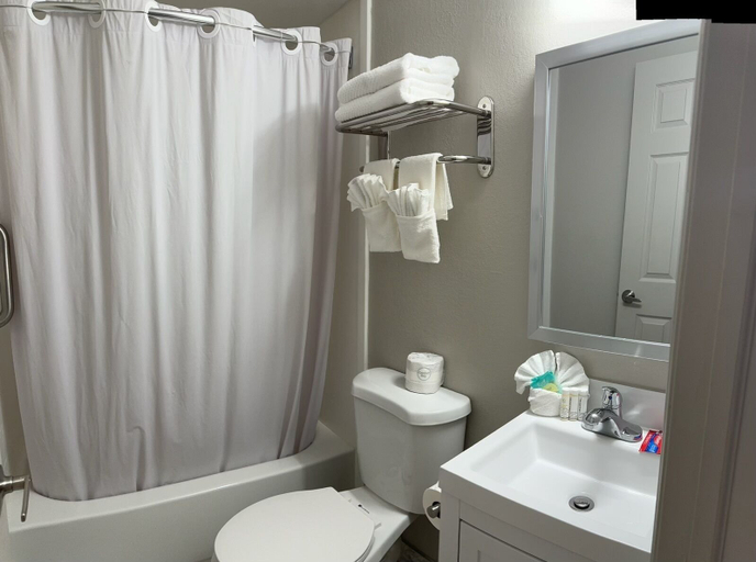 Bathroom 4, Ritz Motel, Union