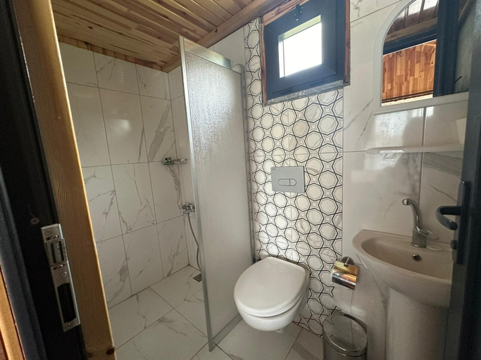 Bathroom, Ruby Bungalov, Alanya